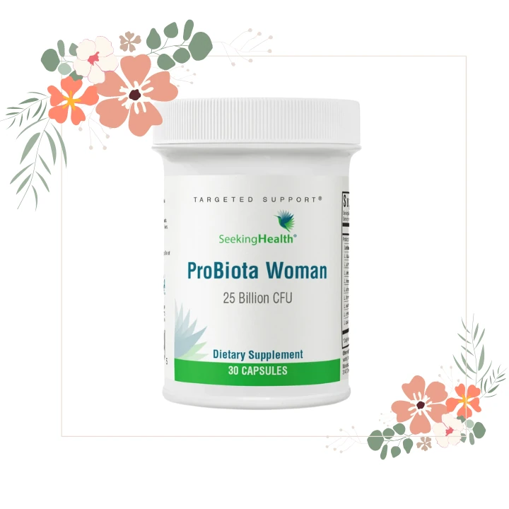 SEEKING HEALTH ProBiota Woman (Probiotyk dla Kobiet) 30 Kapsułek wegetariańskich